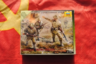 Zvezda 6103 Soviet Infantry 1941-1943